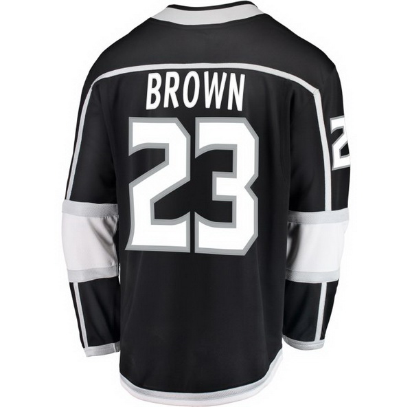 Dustin Brown Home #23 Black Men's Hockey Jersey