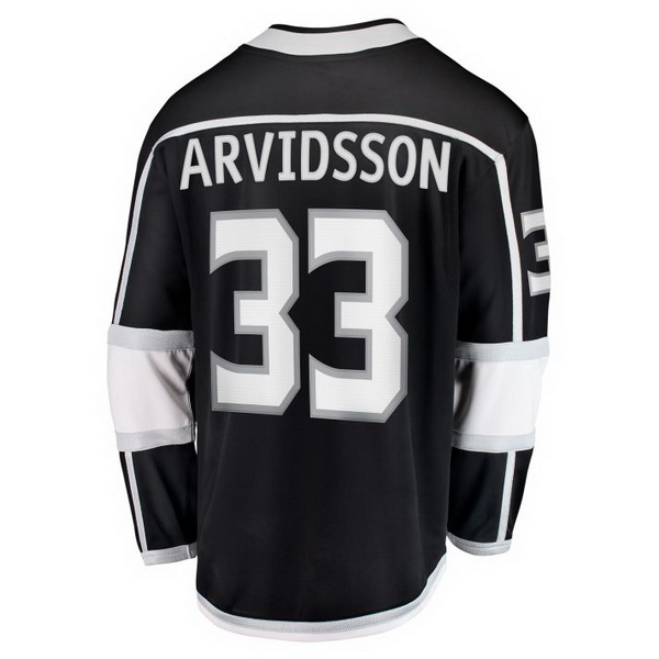 Viktor Arvidsson Home #33 Black Men's Hockey Jersey