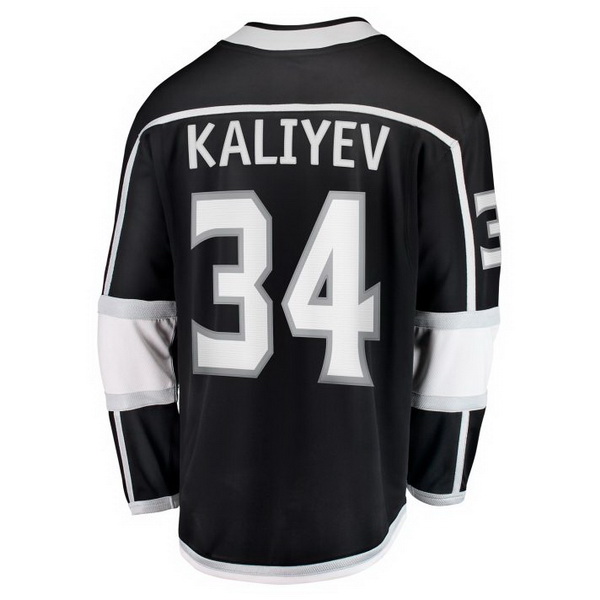 Arthur Kaliyev Home #34 Black Men's Hockey Jersey