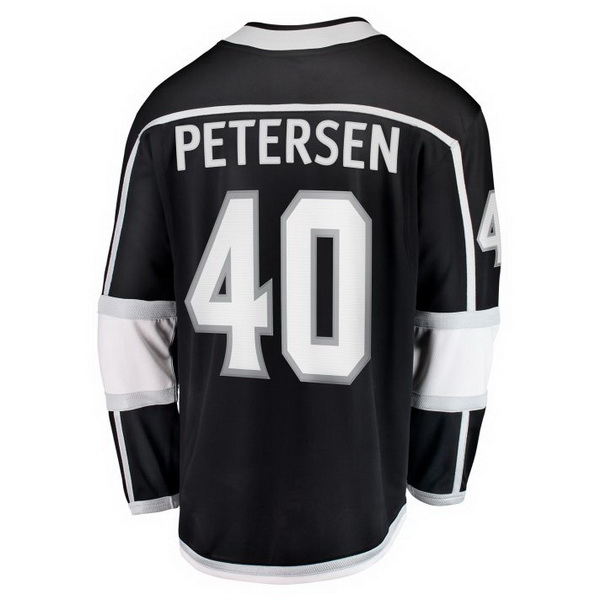 Cal Petersen Home #40 Black Men's Hockey Jersey