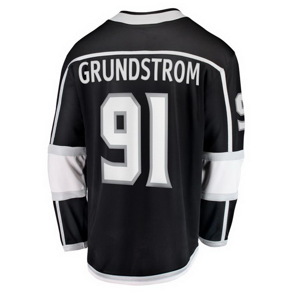 Carl Grundstrom Home #91 Black Men's Hockey Jersey