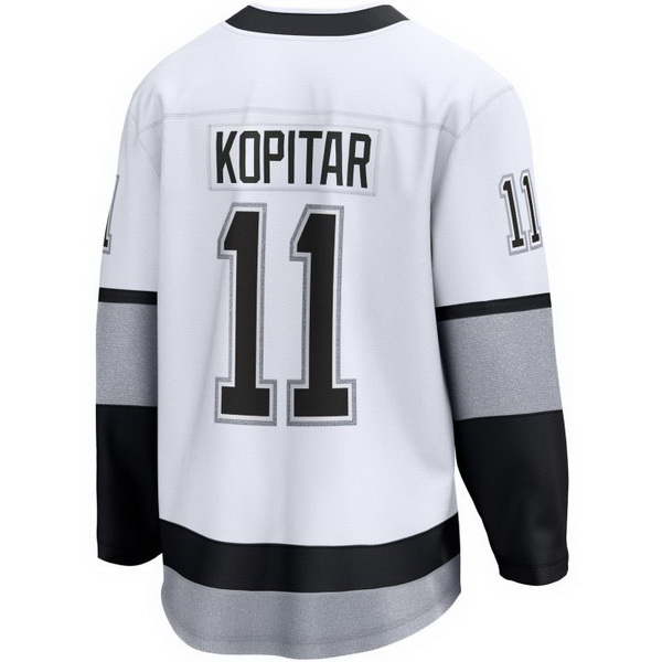 Anze Kopitar Alternate #11 White Men's Hockey Jersey