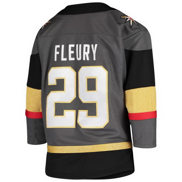 Marc Andre Fleury Away #29 Gray Men's Hockey Jersey