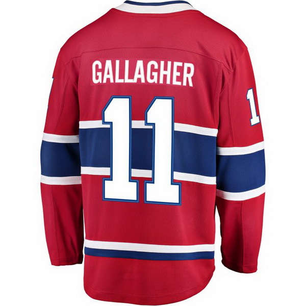 Brendan Gallagher Home #11 Red Men's Hockey Jersey