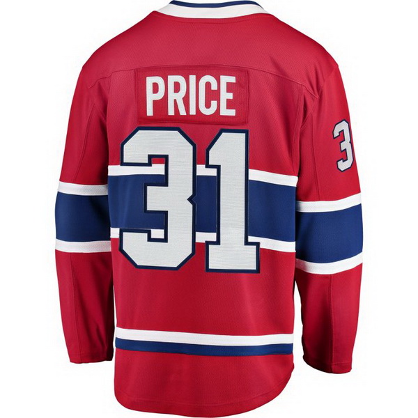 Carey Price Home #31 Red Men's Hockey Jersey