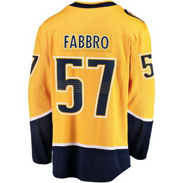 Dante Fabbro Home #57 Gold Men's Hockey Jersey