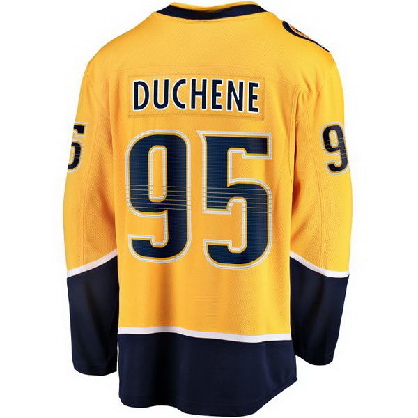 Matt Duchene Home #95 Gold Men's Hockey Jersey