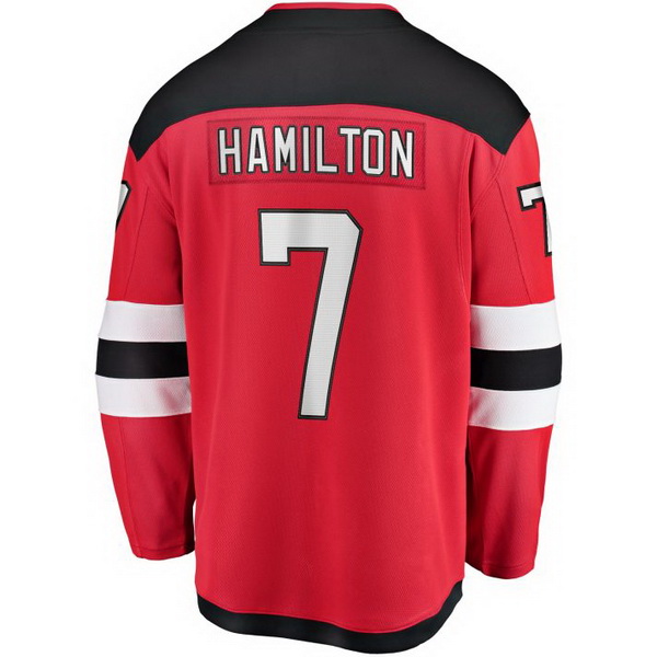 Dougie Hamilton Home #7 Red Men's Hockey Jersey