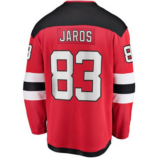 Christian Jaros Home #83 Red Men's Hockey Jersey