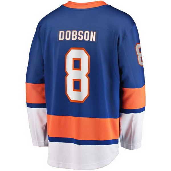 Noah Dobson Home #8 Blue Men's Hockey Jersey