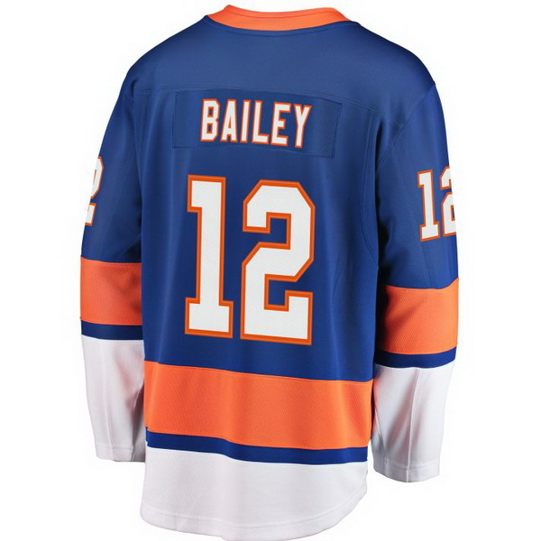 Josh Bailey Home #12 Blue Men's Hockey Jersey