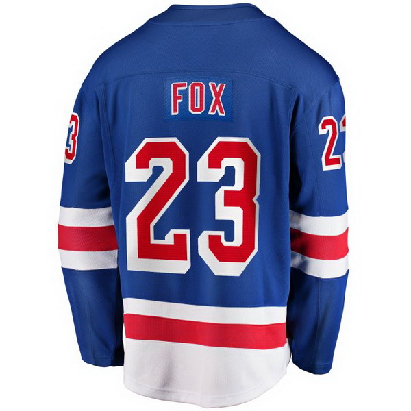 Adam Fox Home #23 Blue Men's Hockey Jersey