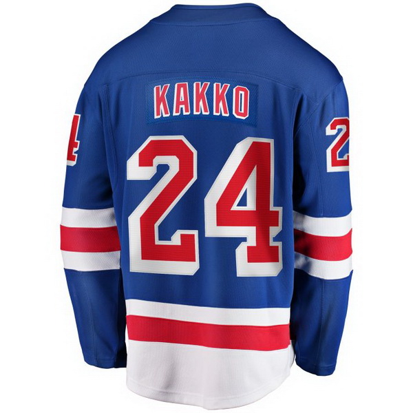 Kaapo Kakko Home #24 Blue Men's Hockey Jersey