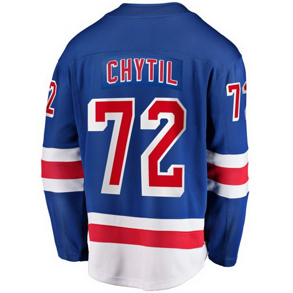 Filip Chytil Home #72 Blue Men's Hockey Jersey