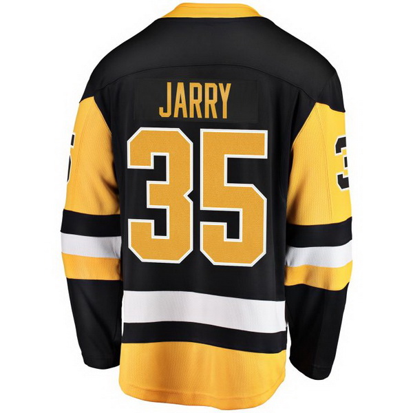 Tristan Jarry Home #35 Black Men's Hockey Jersey