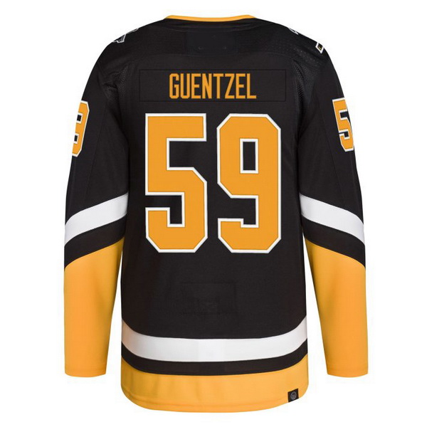 Jake Guentzel Alternate #59 Black Men's Hockey Jersey