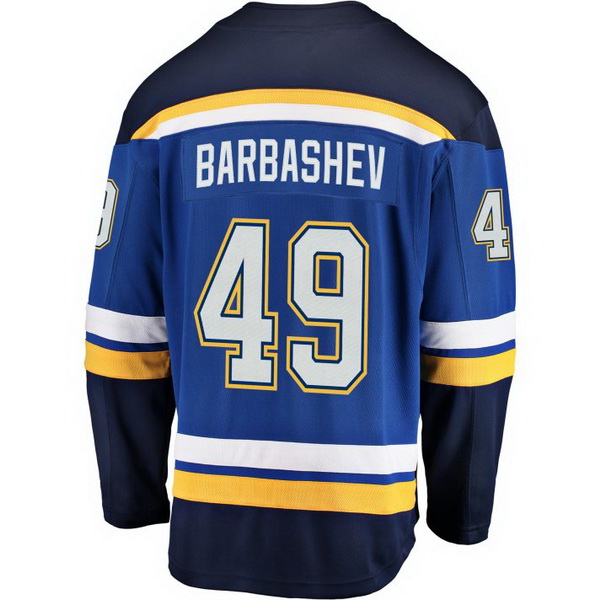 Ivan Barbashev Home #49 Royal Men's Hockey Jersey