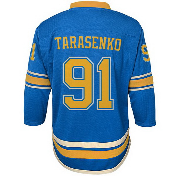 Vladimir Tarasenko Alternate #91 Blue Men's 2018/19 Hockey Jersey