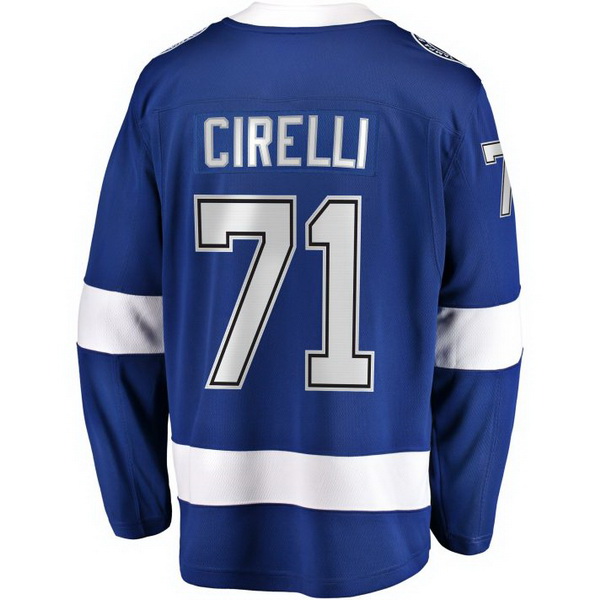 Anthony Cirelli Home #71 Blue Men's Hockey Jersey