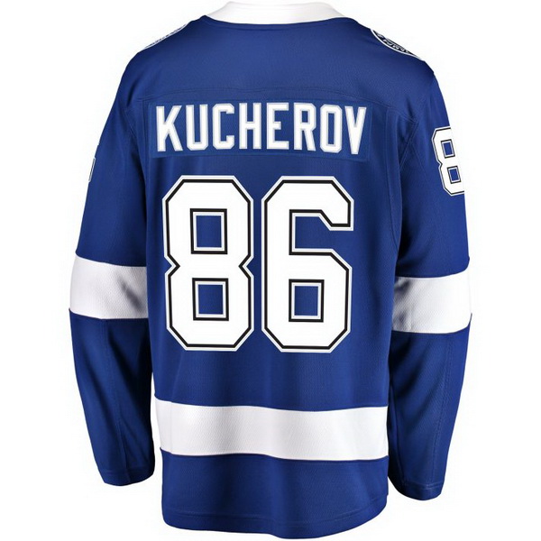 Nikita Kucherov Home #86 Blue Men's Hockey Jersey