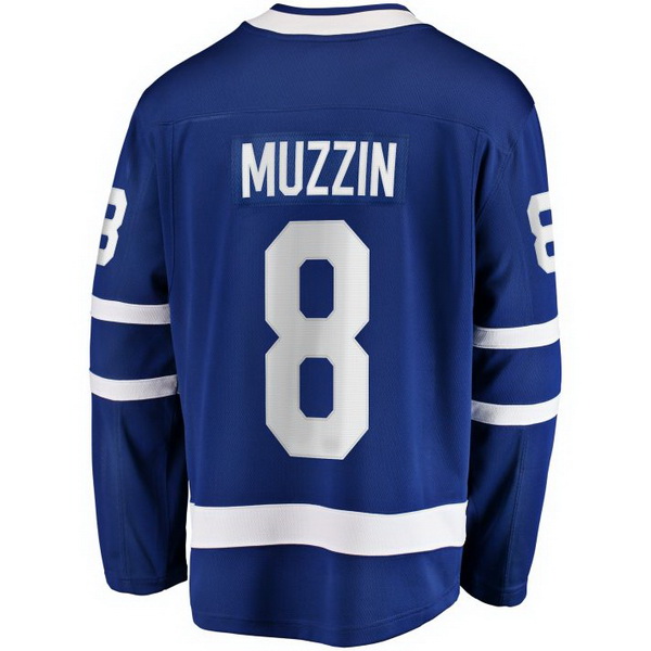 Jake Muzzin Home #8 Blue Men's Hockey Jersey