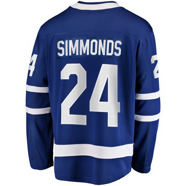 Wayne Simmonds Home #24 Blue Men's Hockey Jersey