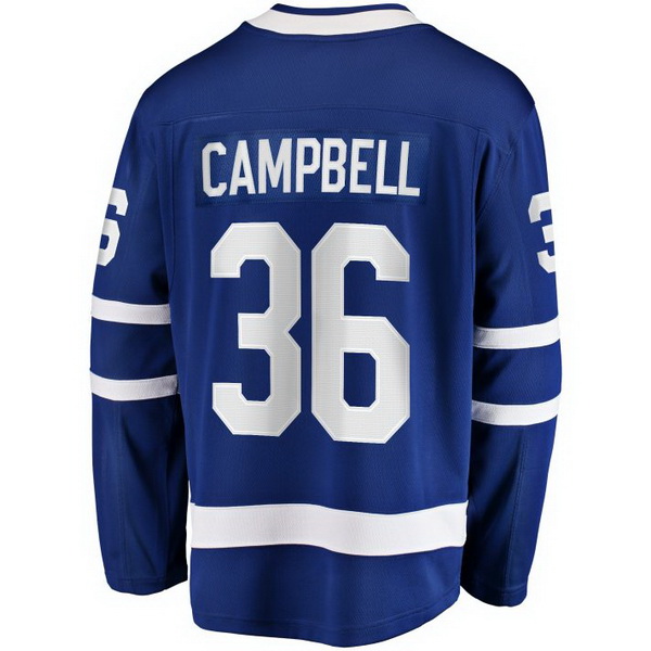 Jack Campbell Home #36 Blue Men's Hockey Jersey