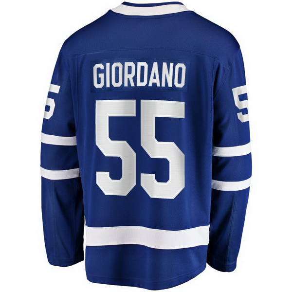 Mark Giordano Home #55 Blue Men's Hockey Jersey