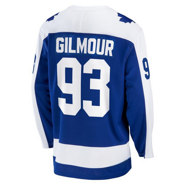 Doug Gilmour Team Classic #93 Blue Men's Vintage Hockey Jersey