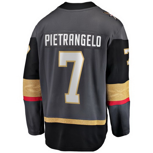 Alex Pietrangelo Alternate #7 Gray Men's Hockey Jersey