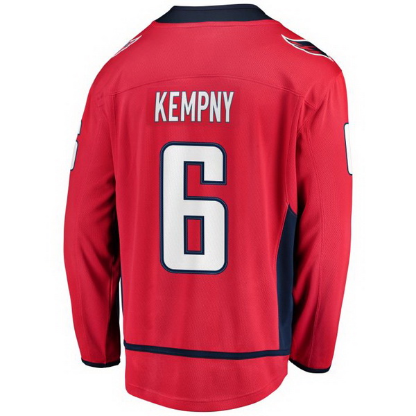 Michal Kempny Home #6 Red Men's Hockey Jersey