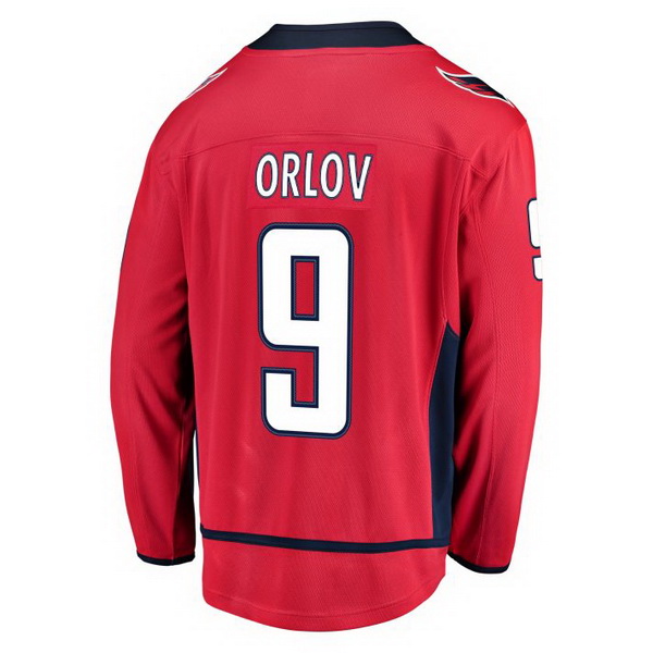 Dmitry Orlov Home #9 Red Men's Hockey Jersey