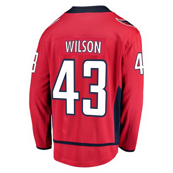 Tom Wilson Home #43 Red Men's Hockey Jersey