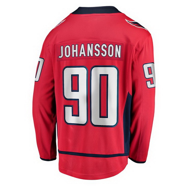 Marcus Johansson Home #90 Red Men's Hockey Jersey