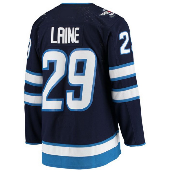 Patrik Laine Home #29 Navy Blue Men's Hockey Jersey