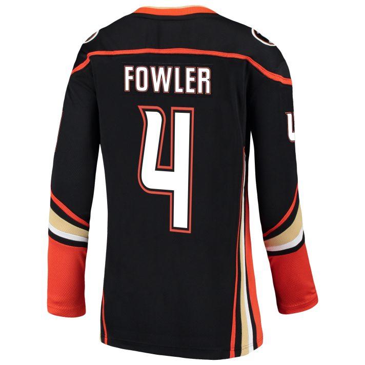 Cam Fowler Home #4 Black Women's Hockey Jersey