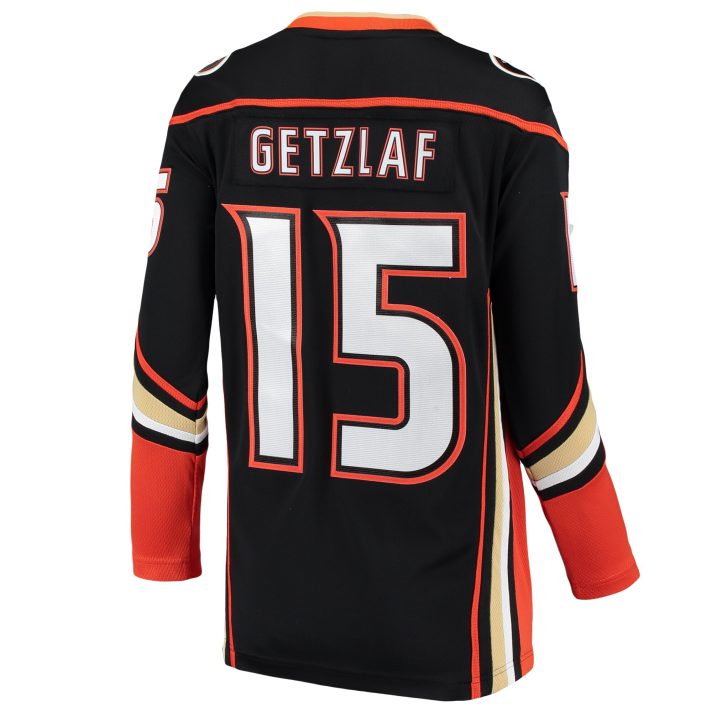 Ryan Getzlaf Home #15 Black Women's Hockey Jersey