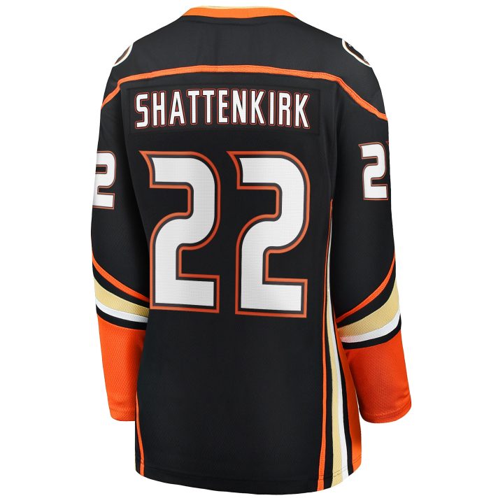 Kevin Shattenkirk Home #22 Black Women's Hockey Jersey