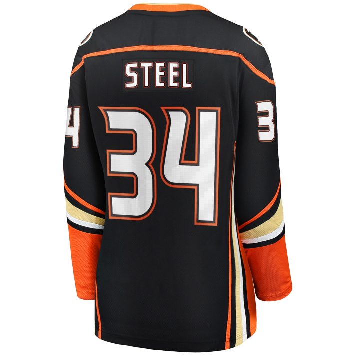 Sam Steel Home #34 Black Women's Hockey Jersey