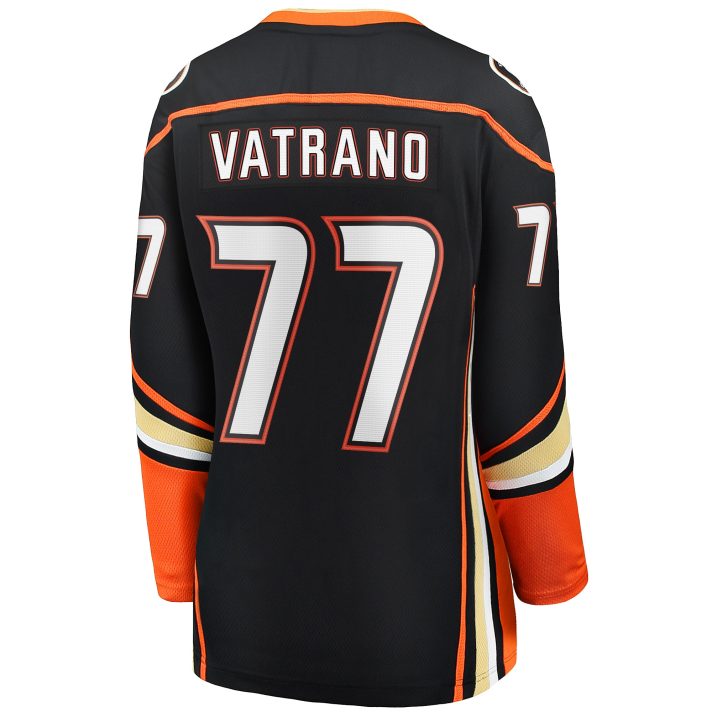 Frank Vatrano Home #77 Black Women's Hockey Jersey