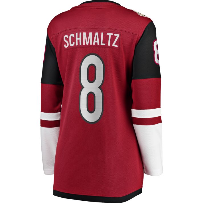 Nick Schmaltz Home #8 Red Women's Hockey Jersey