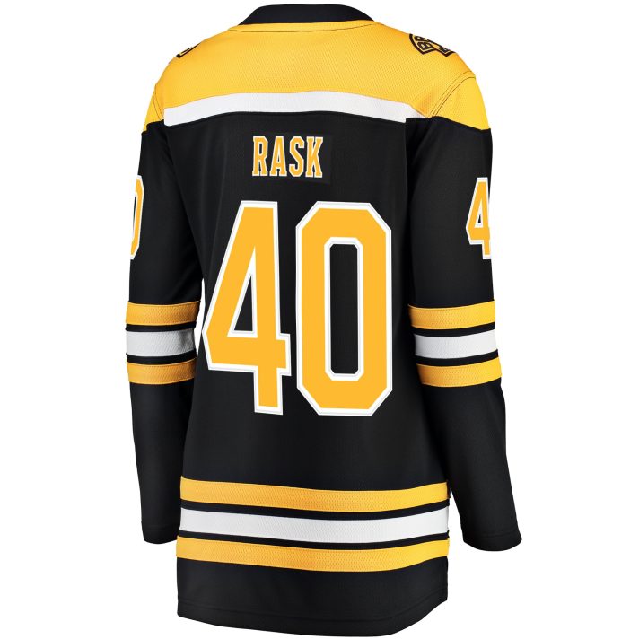 Tuukka Rask Home #40 Black Women's Hockey Jersey