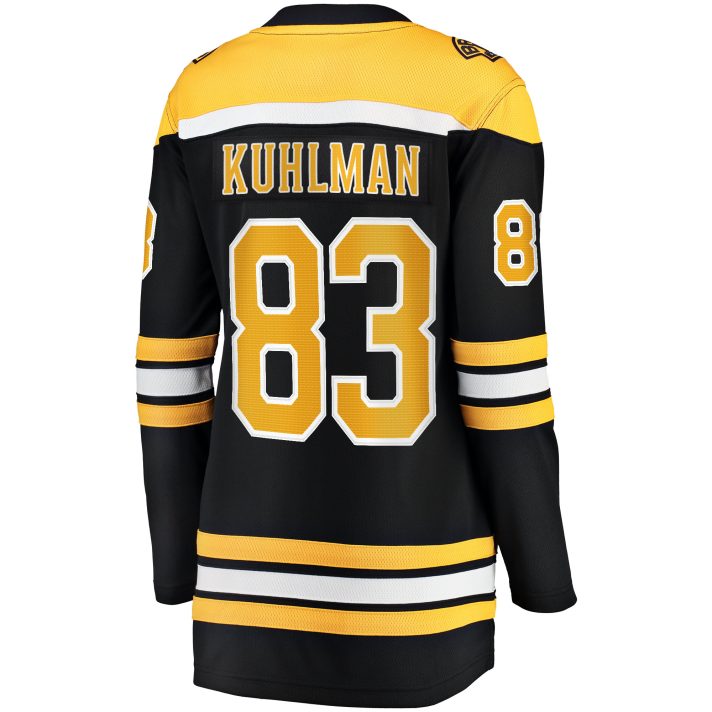 Karson Kuhlman Home #83 Black Women's Hockey Jersey