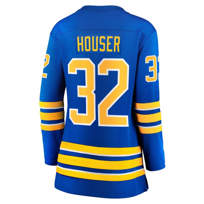 Michael Houser Home #32 Royal Women's Hockey Jersey