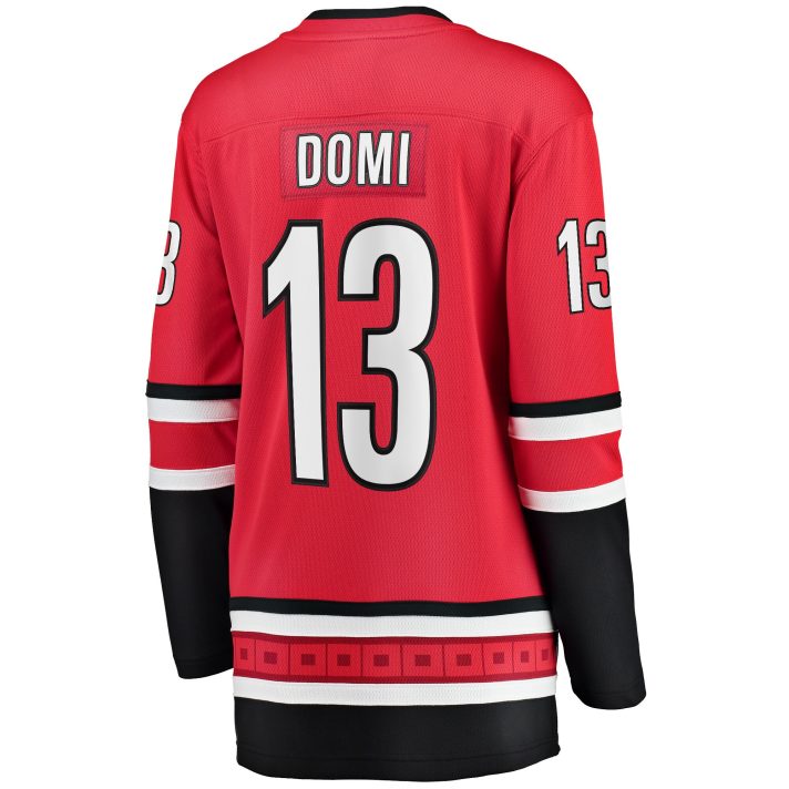 Max Domi Home #13 Red Women's Hockey Jersey