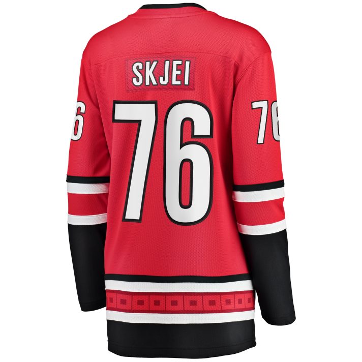 Brady Skjei Home #76 Red Women's Hockey Jersey