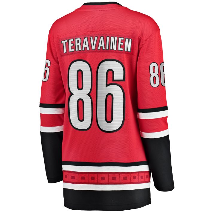 Teuvo Teravainen Home #86 Red Women's Hockey Jersey