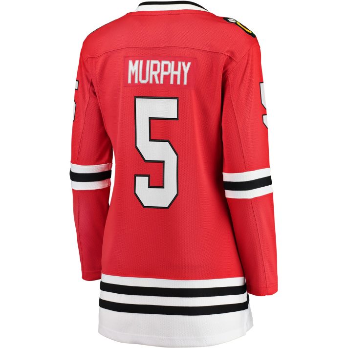 Connor Murphy Home #5 Red Women's Hockey Jersey