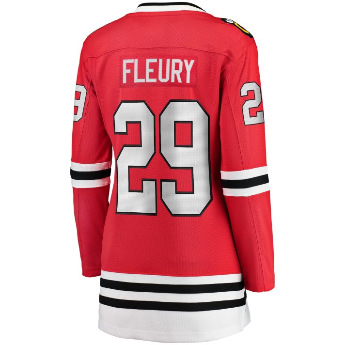 Andre-Fleury Home #29 Red Women's Hockey Jersey