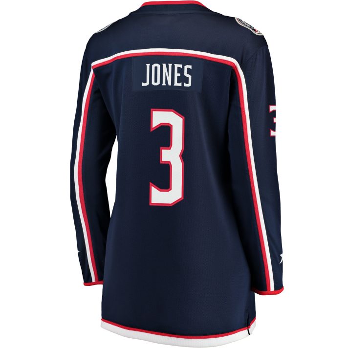 Seth Jones Home #3 Navy Women's Hockey Jersey